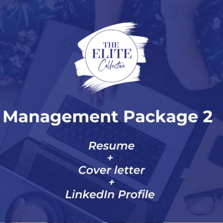 The Elite Collective Management Level Resume LinkedIn Profile writing and cover letter package Public Service resume specialists professionally written resume
