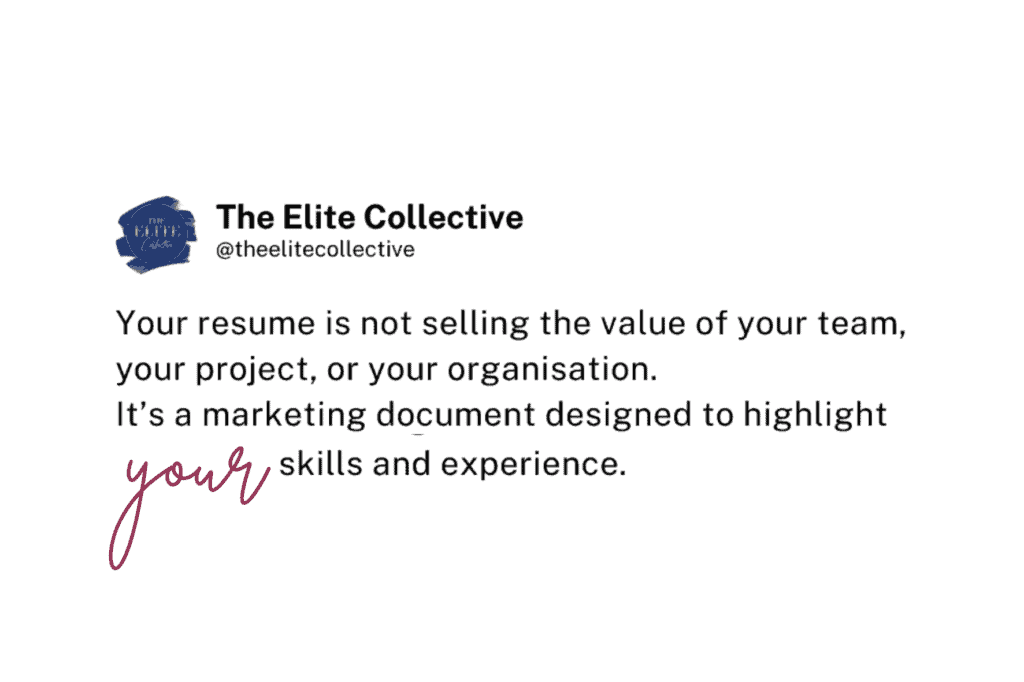 Your resume is a marketing document for recruiters and future employers that highlights and showcases your skills, experience and unique achievements.