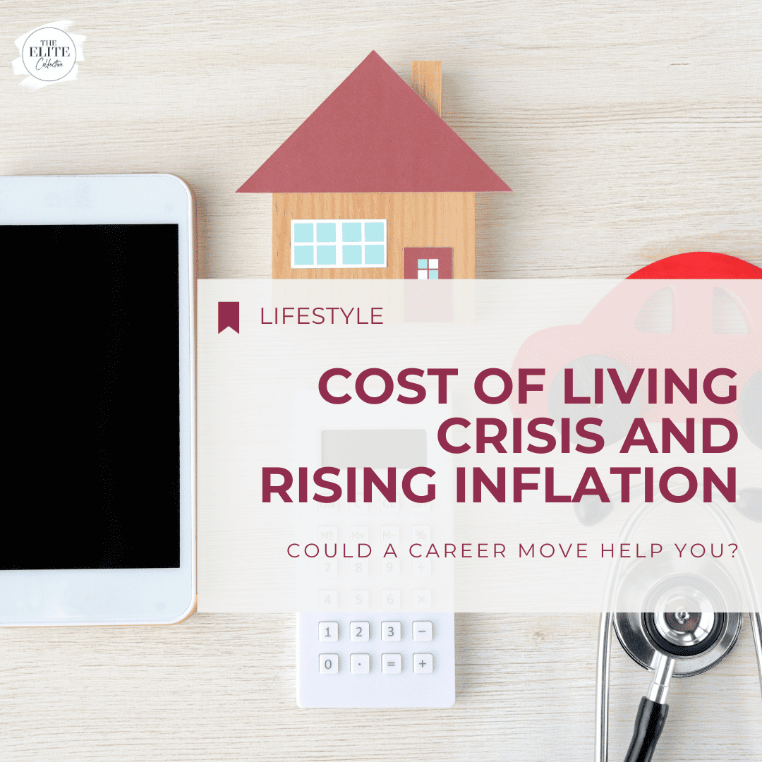 Title: Cost of living crisis and rising inflation: Could a career move help you?